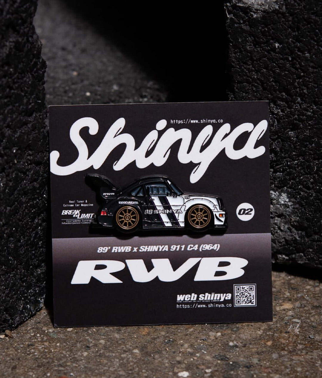 RWB Porsche Leen Customs Shinya Pin