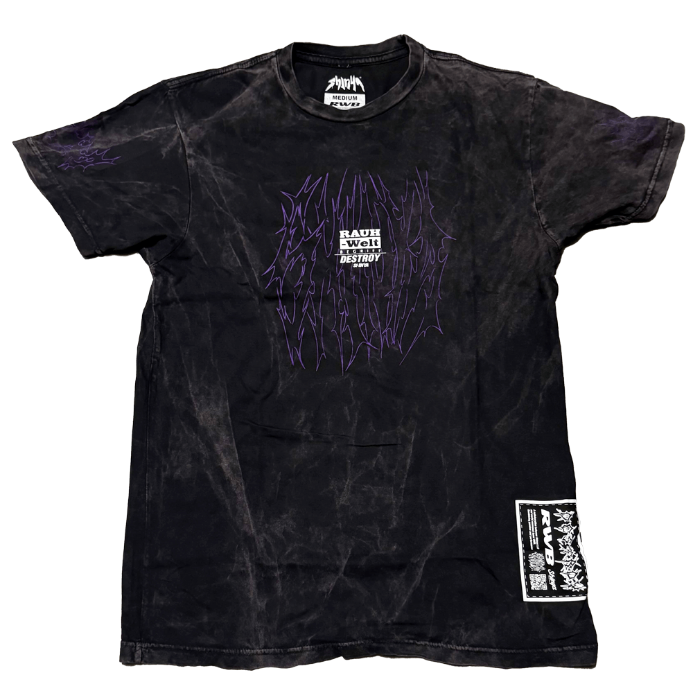 RWB X SHINYA WASHED DESTROY TEE – Shinya