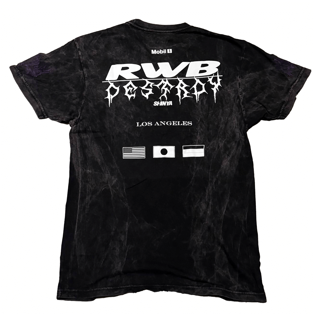 RWB X SHINYA WASHED DESTROY TEE – Shinya