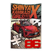 Shinya x KG GT86 Flag