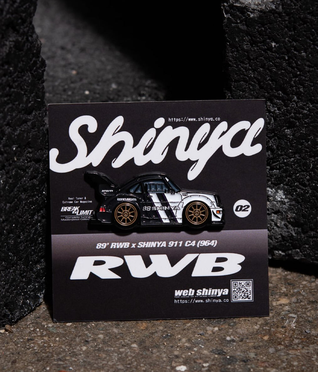 LEEN X Shinya x RWB Akiba Pin