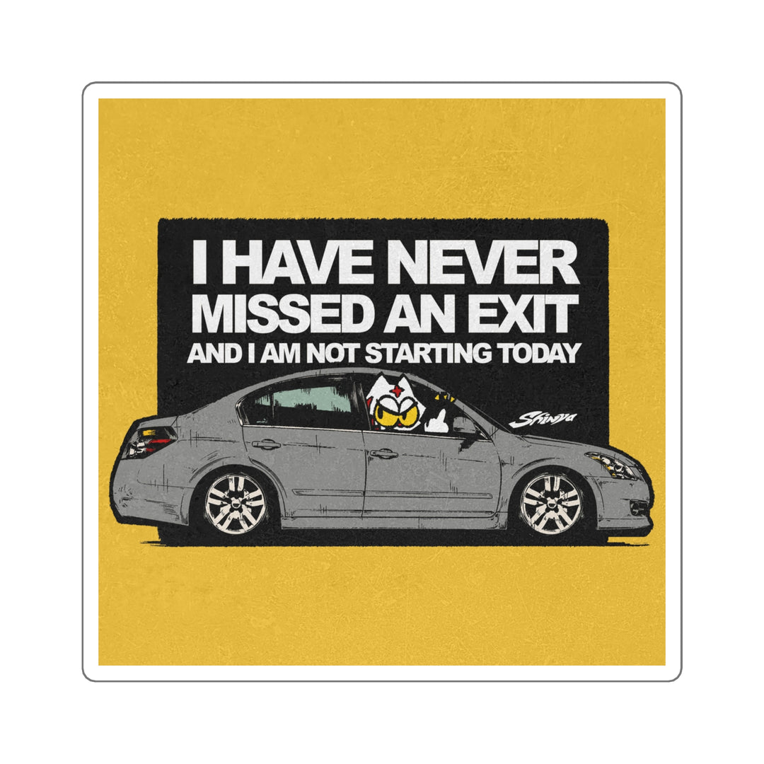 The Best Driver Sticker