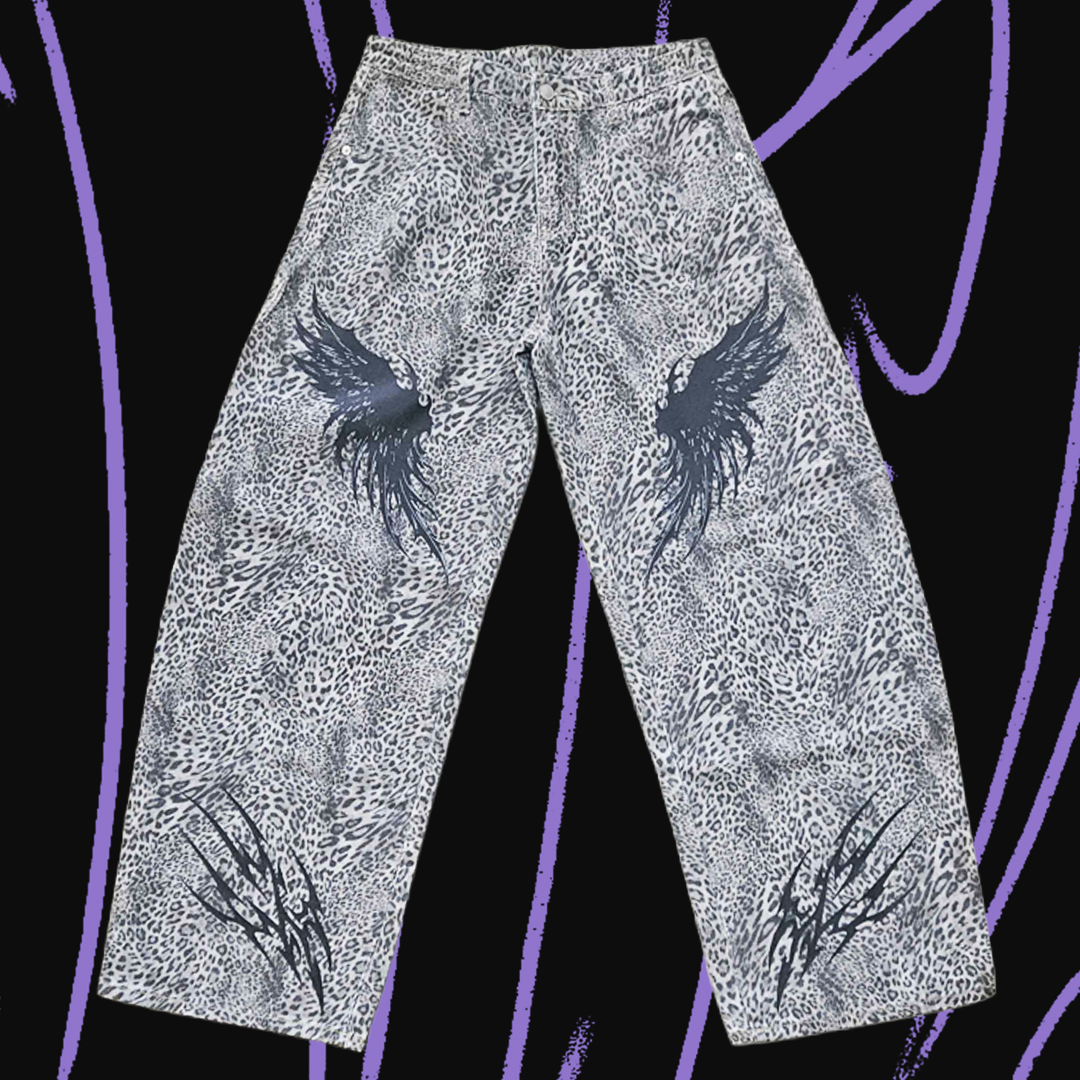 Leopard Wings Pants