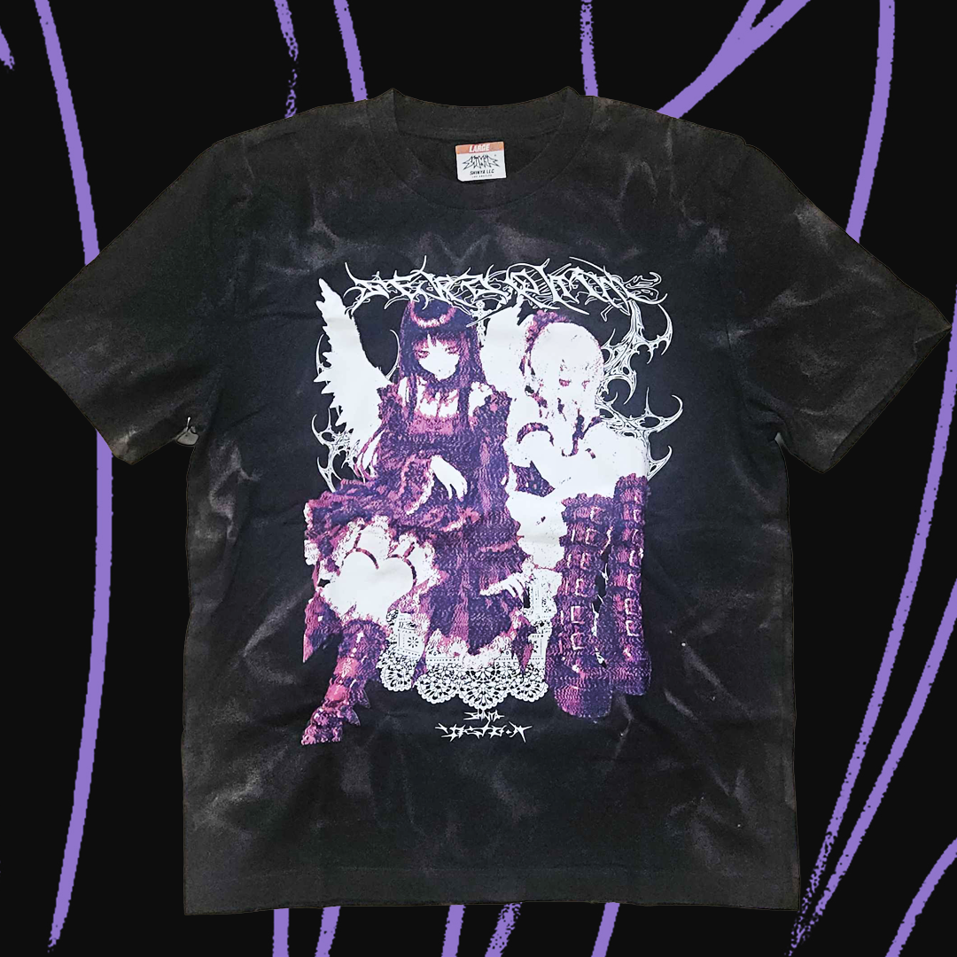 Goth Angel Bleached Tee