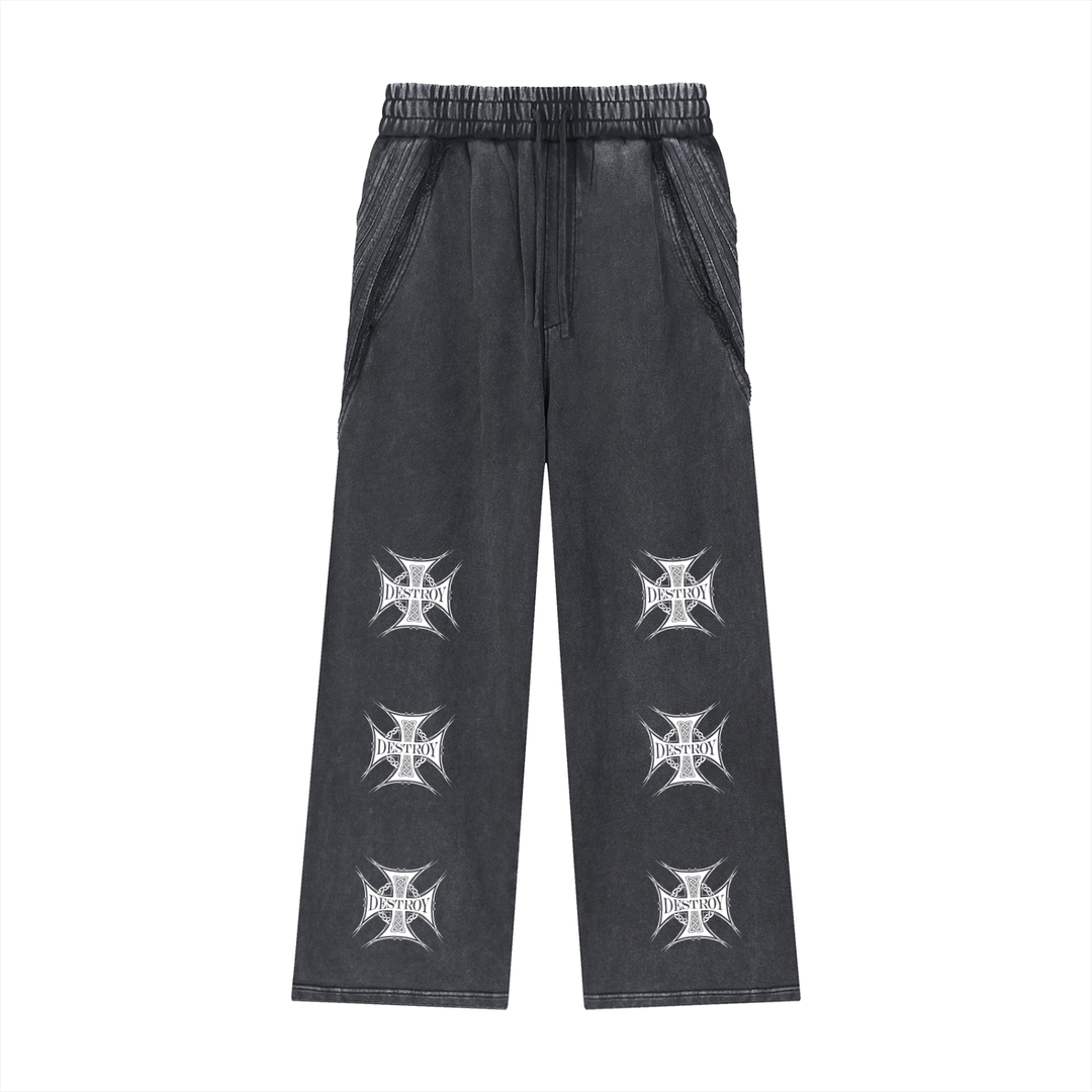 Destroy Club Raw Edge Sweatpants