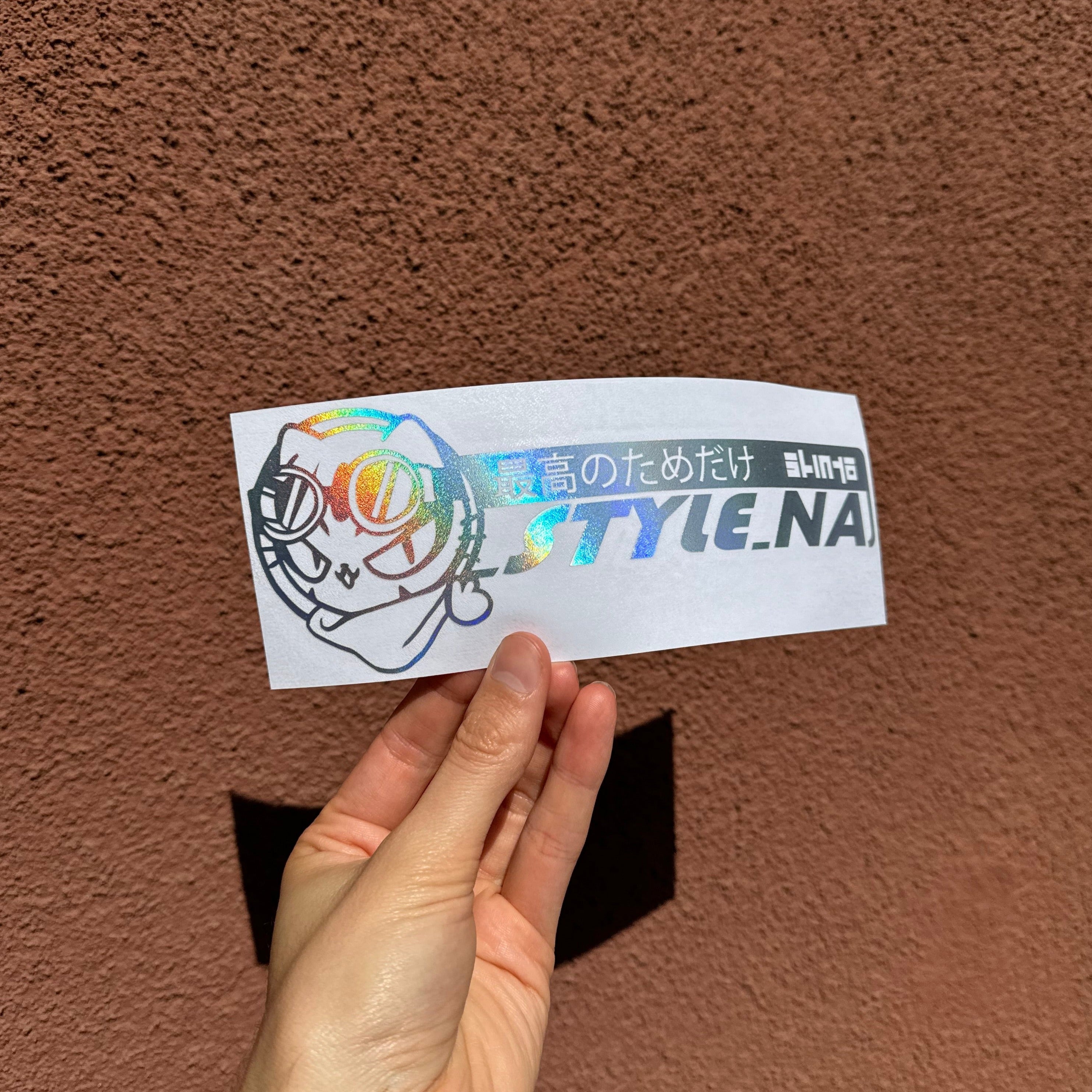 Shinya Logo Metallic Decal