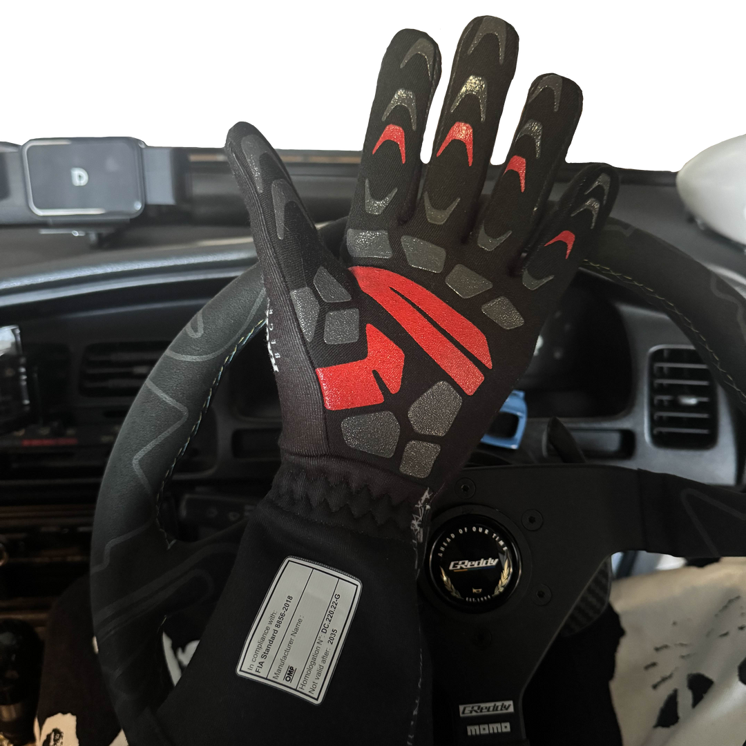 RWB X SHINYA X OMP BESPOKE RACING GLOVES