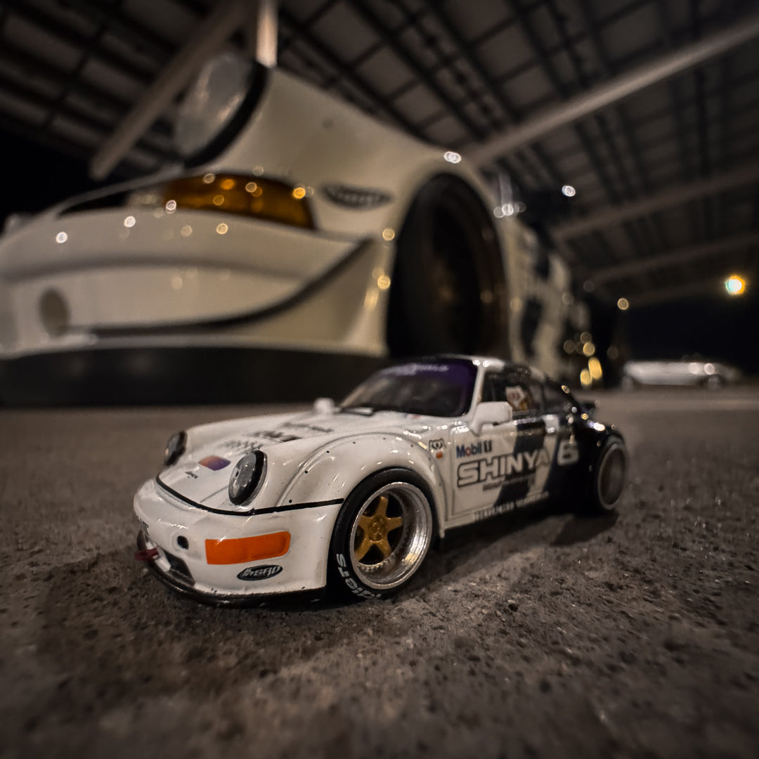 RWB X SHINYA X TARMAC DIECAST CAR 1:64 SCALE