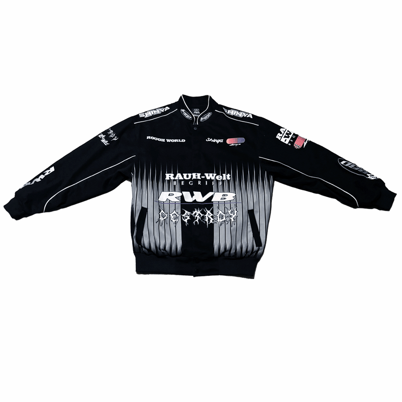 RWB Shinya Racing Jacket Black and Grey
