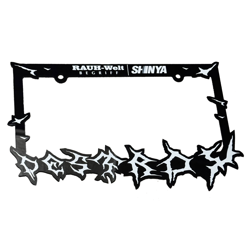 RWB X SHINYA DESTROY PLATE FRAME