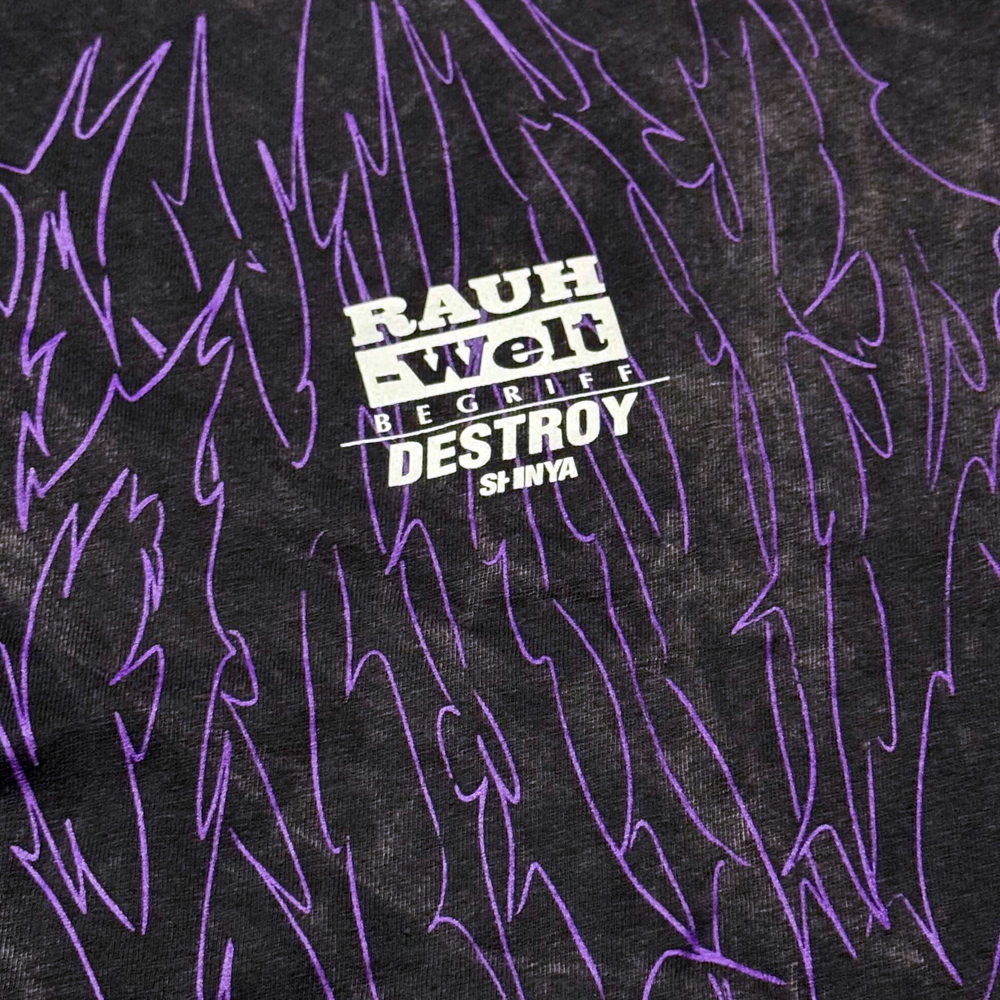 RWB X SHINYA WASHED DESTROY TEE