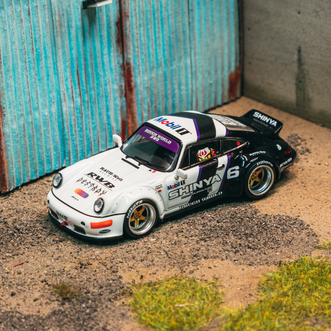 RWB X SHINYA X TARMAC DIECAST CAR 1:64 SCALE