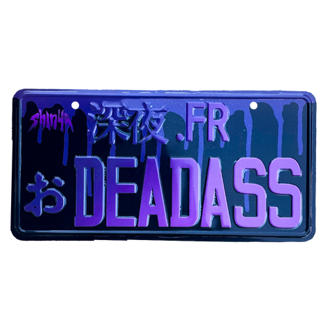 Deadass License Plate
