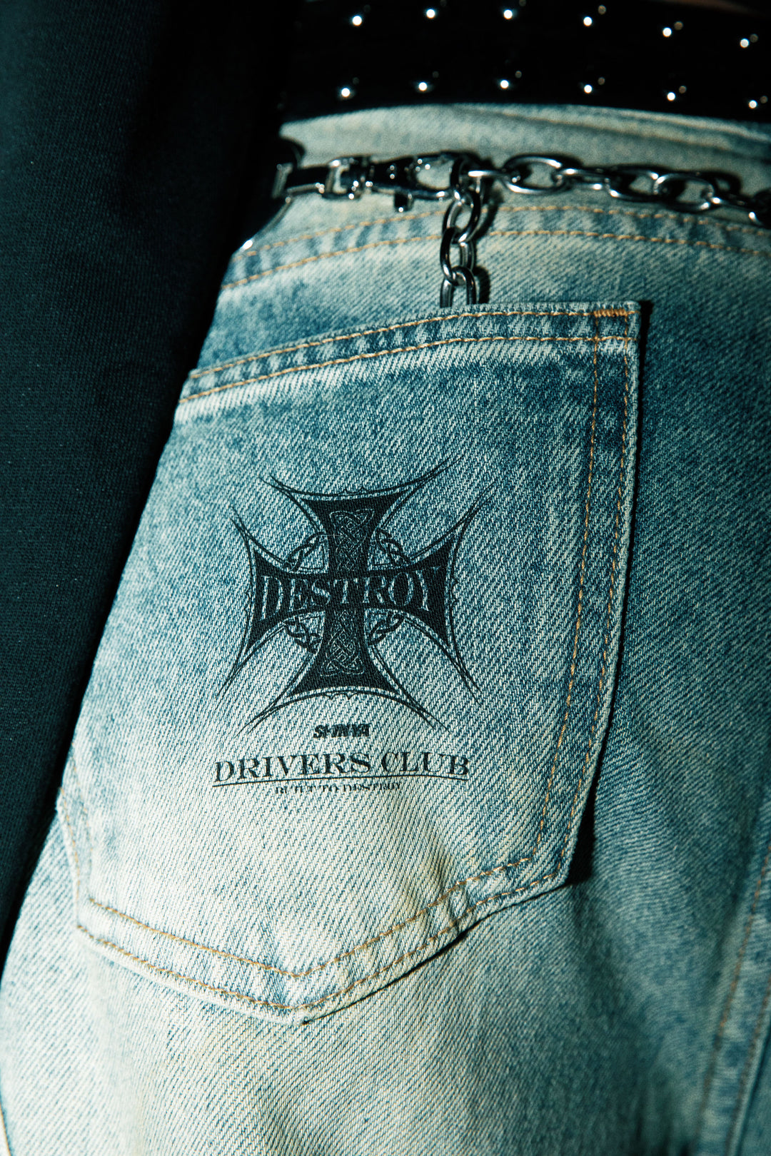 Grunge Wide Leg Jeans