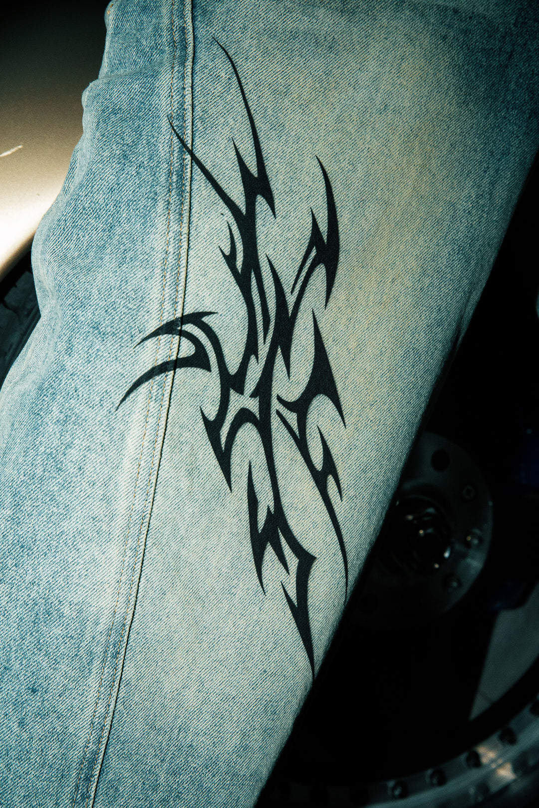 Grunge Wide Leg Jeans