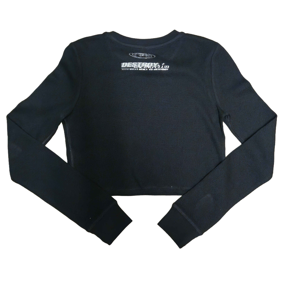 Kickflip Cropped Long Sleeve