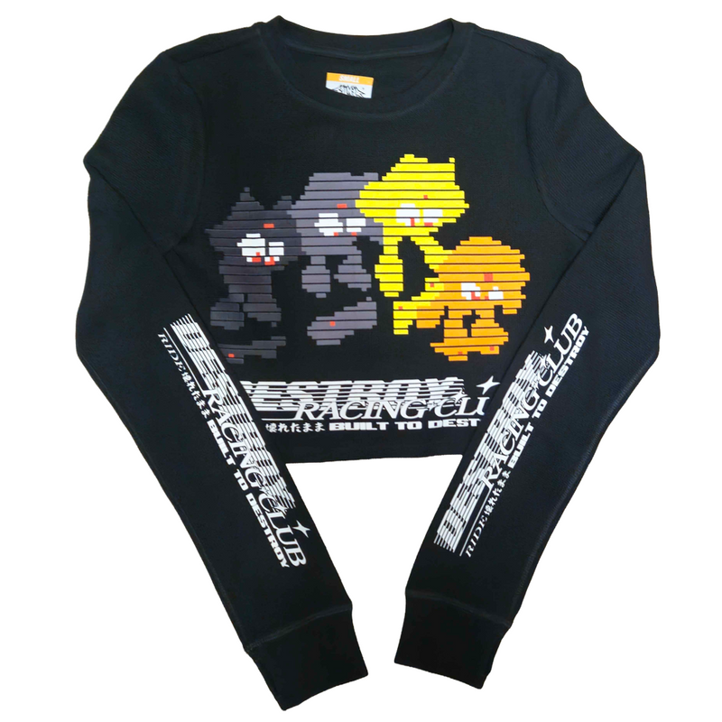 Kickflip Cropped Long Sleeve