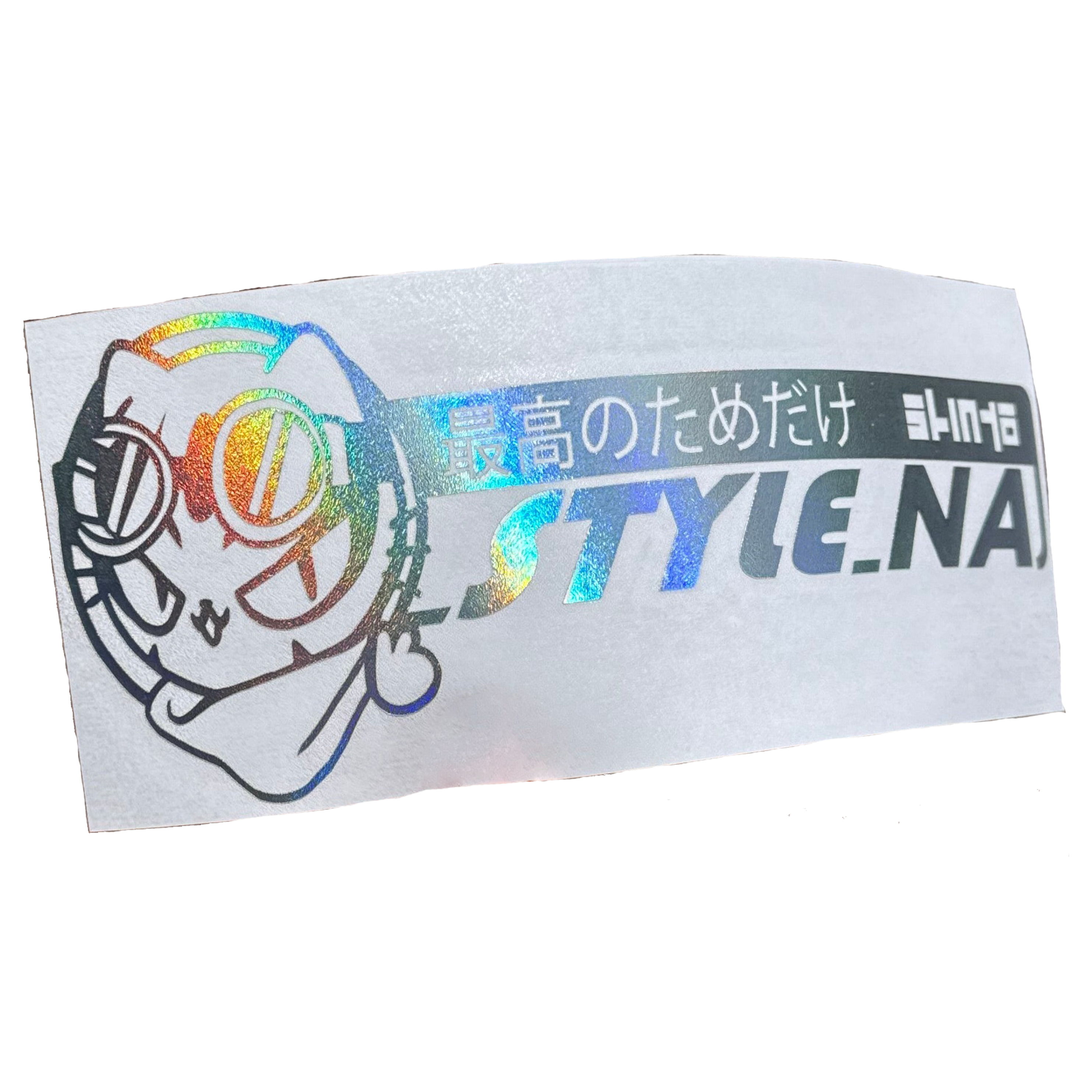 Shinya Logo Metallic Decal