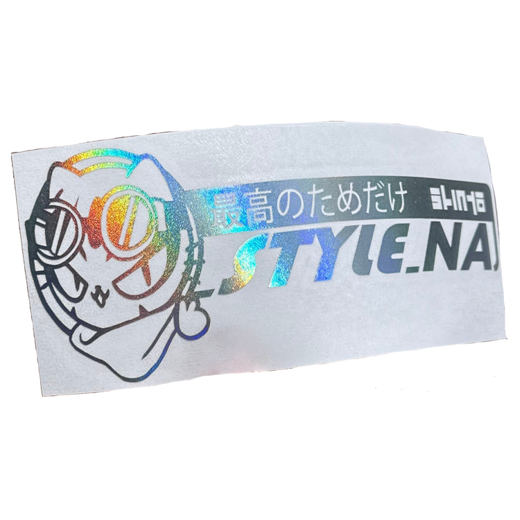 Shinya Logo Metallic Decal