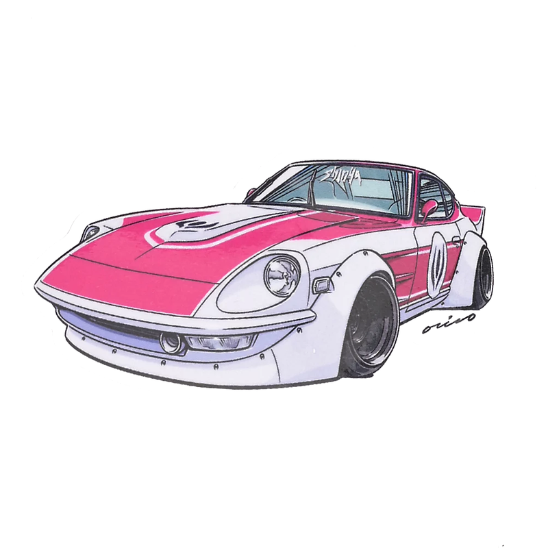 BURNOUT STICKER