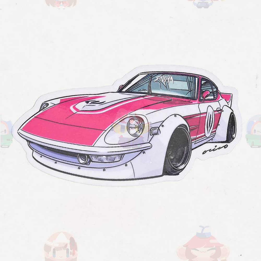 Burnout Sticker