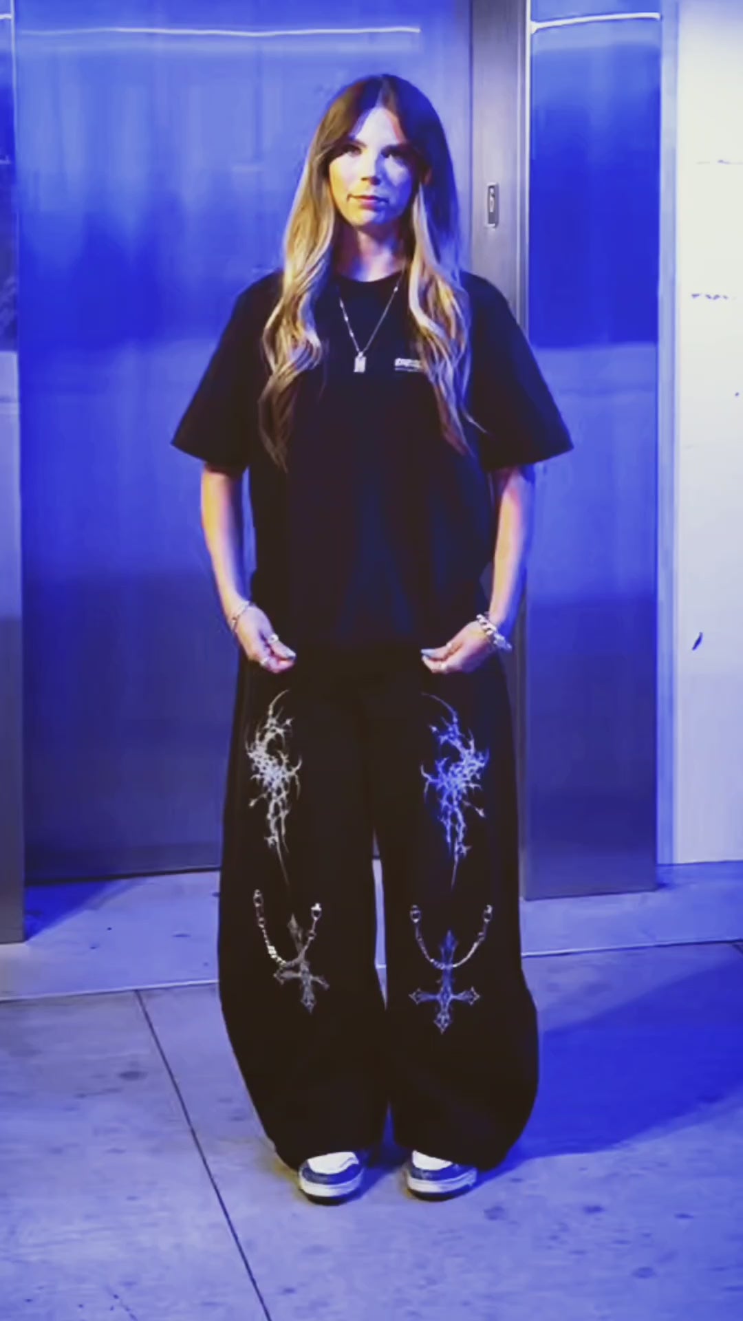 Chain Barrel Pants