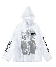 Clear Collage Raincoat