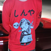shinya jiro flcl vespa long sleeve