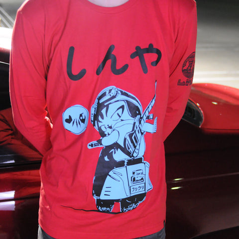shinya jiro flcl vespa long sleeve