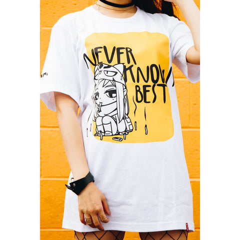 shinya never knows best flcl tee front